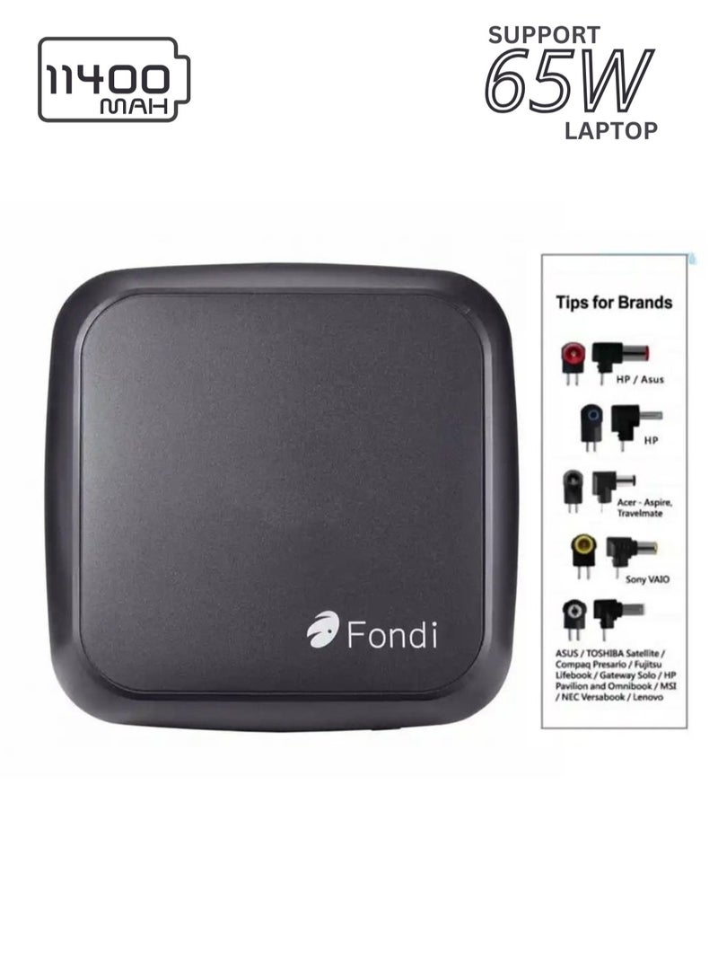 Fondi Mega Power Box 11400 mAh Powerbank FP1104S for Laptops HP | Sony | ASUS | Acer - Image 1