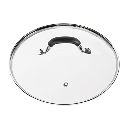 WishDirect 1025 Inch Tempered Glass Lid Compatible with 101025 Inch Lodge Cast Iron Skillet and 5 Quart Dutch Ovens - Image 1