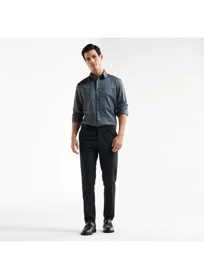 FAV Pleated Front Dress Shirt