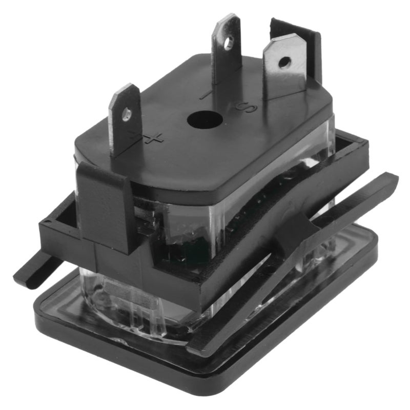 2 Pcs Hour Counter Timer Supply For Cranes Machine Accessory Casing Black 5.3x3.2cm - Image 2