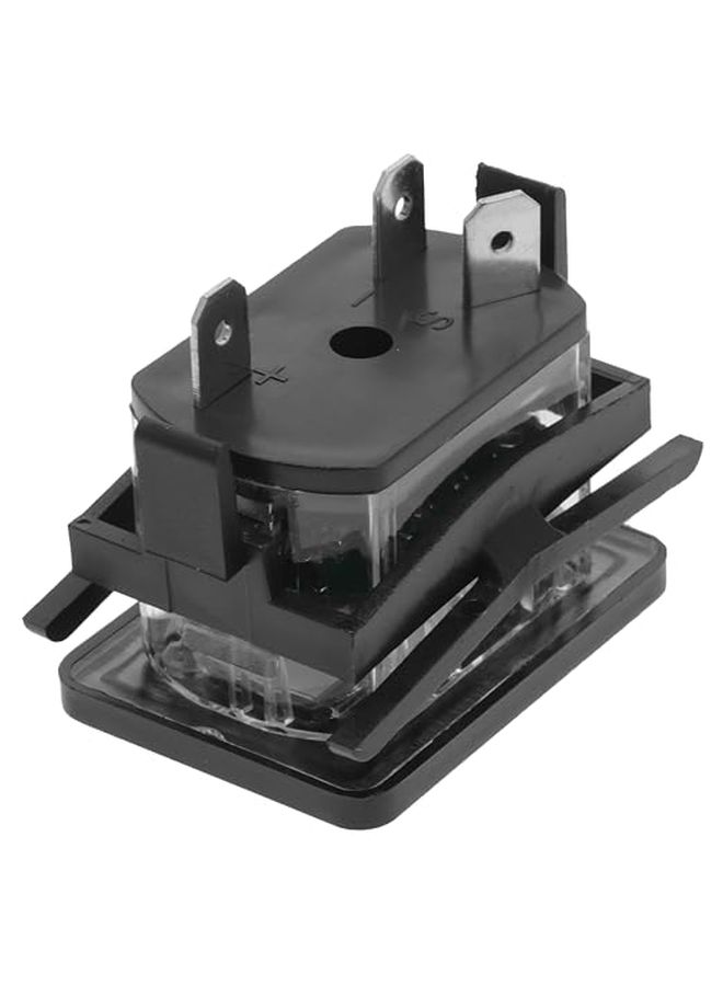 2 Pcs Hour Counter Timer Supply For Cranes Machine Accessory Casing Black 5.3x3.2cm - Image 1