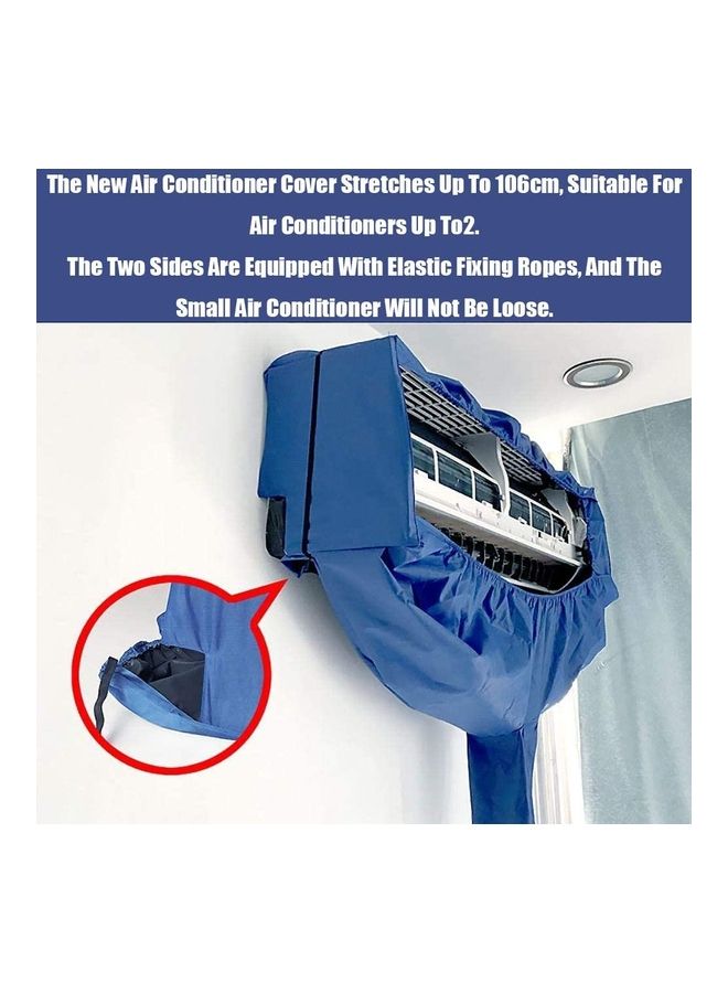 XiuWoo Air Conditioner Cleaning Cover Blue  - Image 4