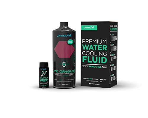 PrimoChill Opaque Computer WaterCooling Fluid - Pre-Mix (32oz) - Black Cherry Violet - Image 2