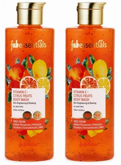Fabessentials Vitamin C Citrus Fruits Body Wash | With Orange Oil ...