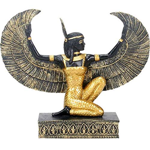 SUMMIT COLLECTION Ancient Egypt Black and Gold Maat Statuette