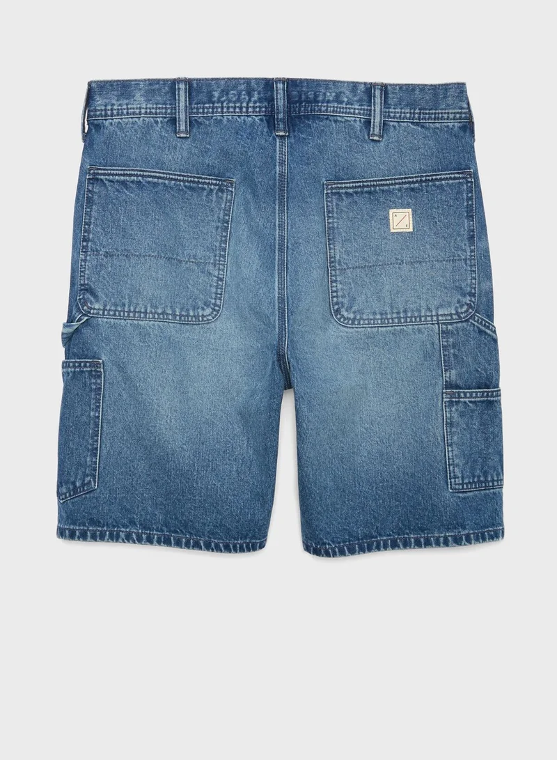 امريكان ايجل Essential Denim Shorts