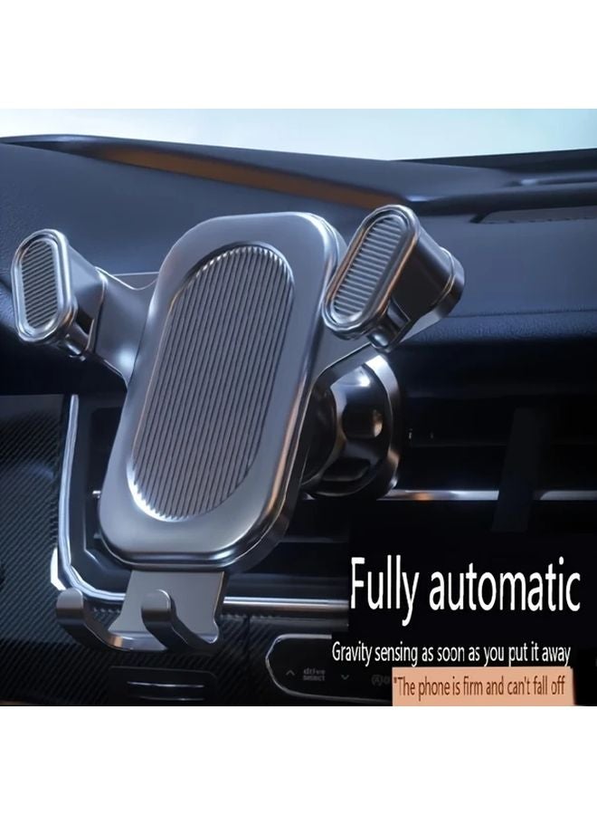 Black Adjustable Car Phone Mount Dashboard Air Vent Holder Universal Smartphone - Image 4