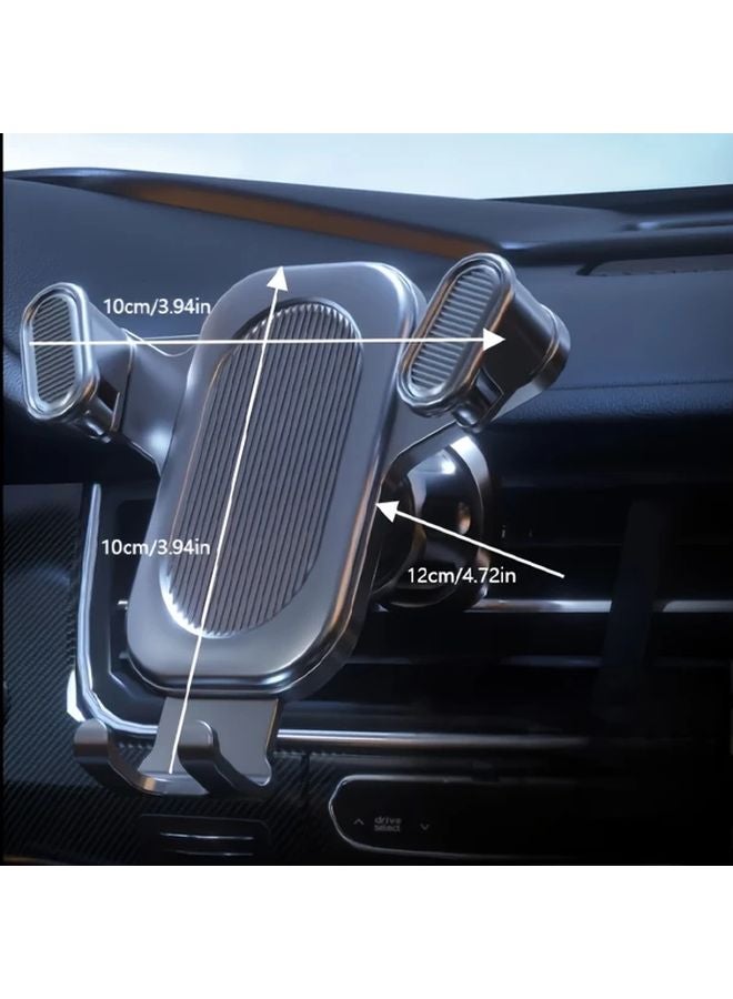 Black Adjustable Car Phone Mount Dashboard Air Vent Holder Universal Smartphone - Image 5