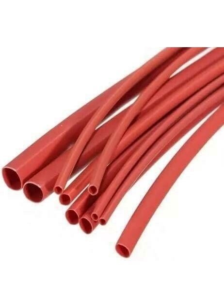 ÇETSAN Makaron 2.5 mm Heat Shrink Red 