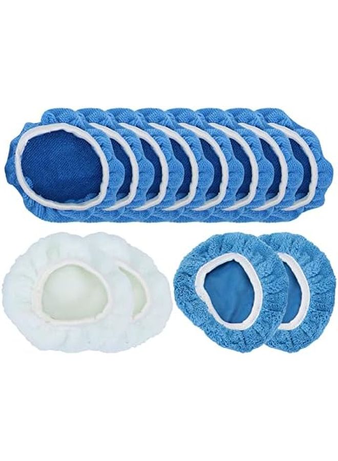 12 قطعة أغطية تلميع السيارات، وسادات عالية المتانة قابلة للتعديل للشد للتلميع والتشميع - Image 1