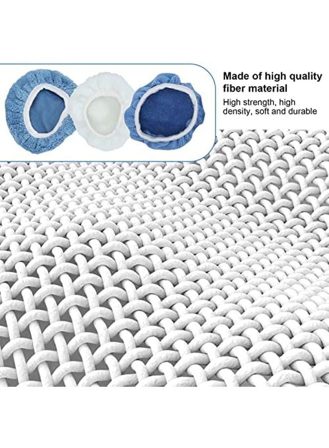 12 قطعة أغطية تلميع السيارات، وسادات عالية المتانة قابلة للتعديل للشد للتلميع والتشميع - Image 5