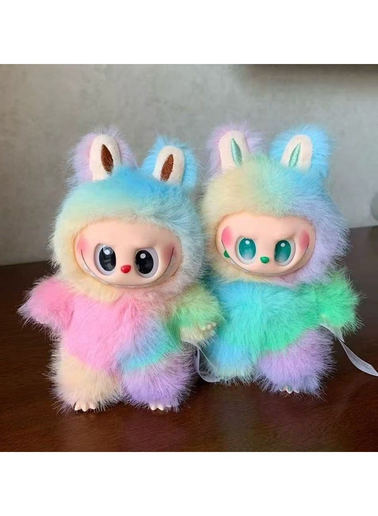 Pop Mart x Bobo & Coco لعبة لابوبو V4 من الجيل الرابع عالية الطاقة مع سلسلة مفاتيح في صندوق مفاجئ - Image 3