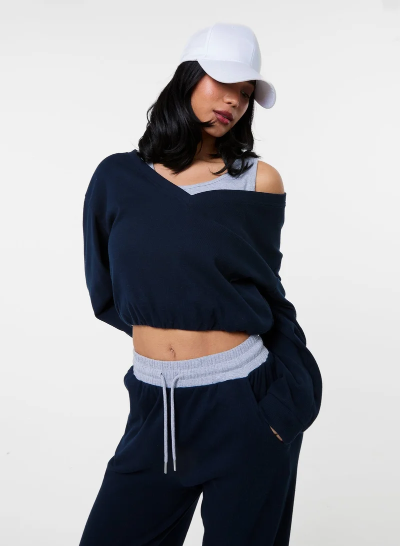 Pink Vanilla  Double Layered Jumper for Women | Best Price UAE
