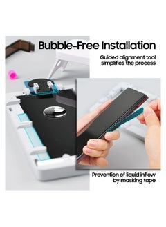 Dome Dome Glass Samsung S23 Ultra Tempered Glass Screen Protector with Installation Kit and Liquid Dispersion Tech  - Image 3
