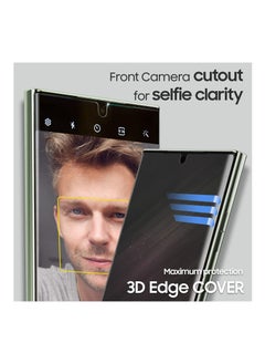 Dome Dome Glass Samsung S23 Ultra Tempered Glass Screen Protector with Installation Kit and Liquid Dispersion Tech  - Image 4