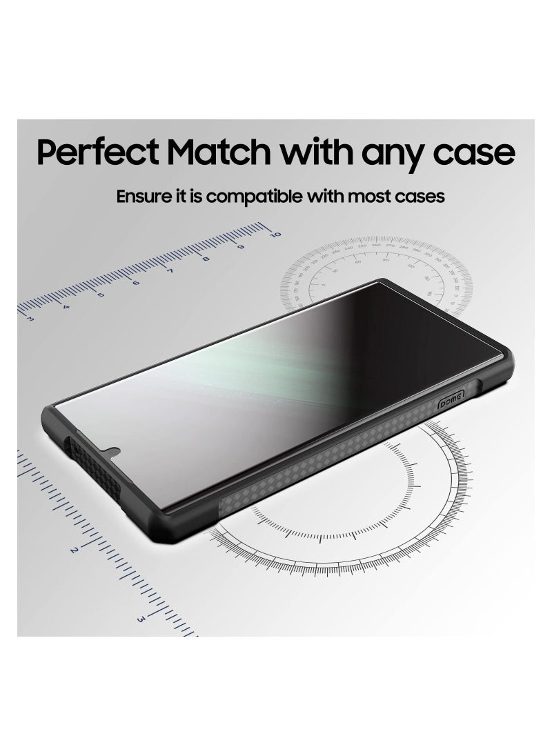 Dome - Dome Glass Samsung S23 Ultra Tempered Glass Screen Protector with Installation Kit and Liquid Dispersion Tech - Image 1