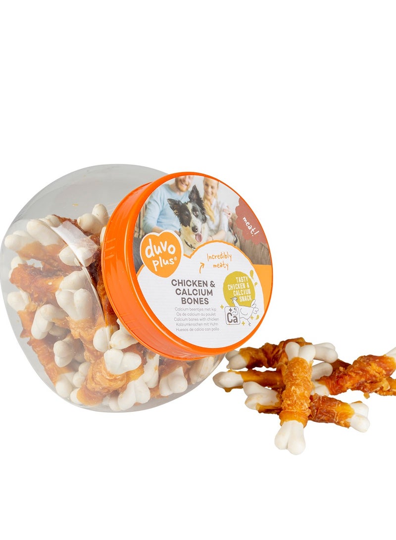 duvo Plus Chicken & Calcium Bones For Dogs 500G - Image 1