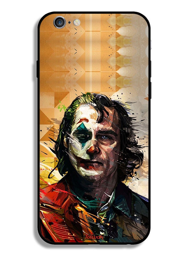 Tolwak Apple iPhone 6 Plus/6s Plus Protective Case Joker Paint Art - Image 2