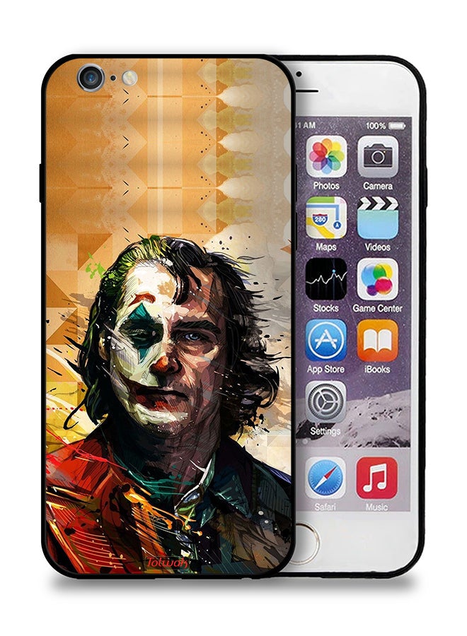 Tolwak Apple iPhone 6 Plus/6s Plus Protective Case Joker Paint Art - Image 1