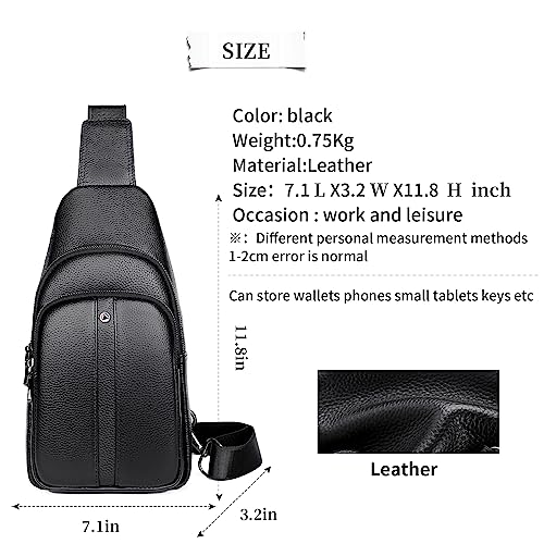 FSD.WG sling Backpack for Men Chest Bag Crossbody Shoulder Bags Travel Bag Purse for Men with Water Resistant - Image 4