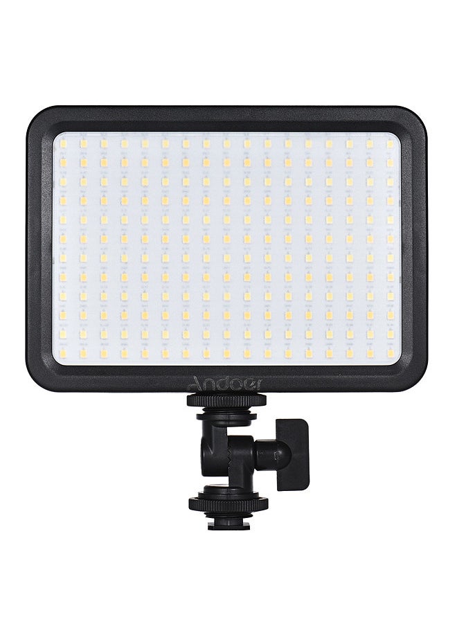 ANDOER LED204 LED Video Light Fill Light with 204pcs Lamp Beads Stepless Dimming 3300K-5600K Bi-Color Temperature CRI90  - Image 1
