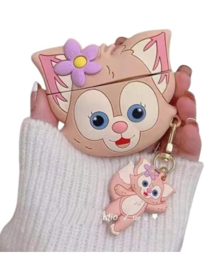 Case Soft Silicone Shockproof Cover for Apple Airpods 3 New 3D Cute Cartoon Creative Fun Case Skin with Keychain Design - Image 1