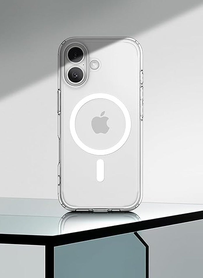 Techie iPhone 17 Case Clear MagSafe – Slim Shockproof Anti-Yellowing Protective Cover with Acrylic Hard Back & TPU + PC Bumper, Wireless Charging Compatible - Image 3