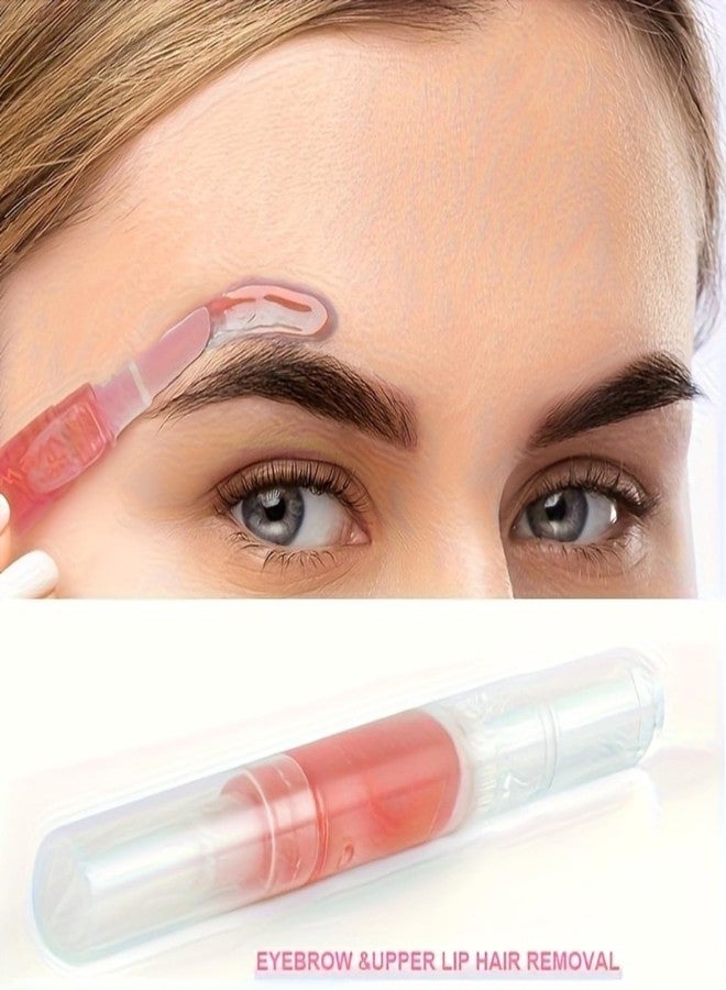 KickZu 1Pc Portable Hair Removal Wax Pen 5g, Precision Eyebrow Shaping Suitable for Facial Lip Hair, Chin, Eyebrow, Upper Lip, Safe Ingredient, Skin-friendly, Wax for Hair Removal for Women - Image 3