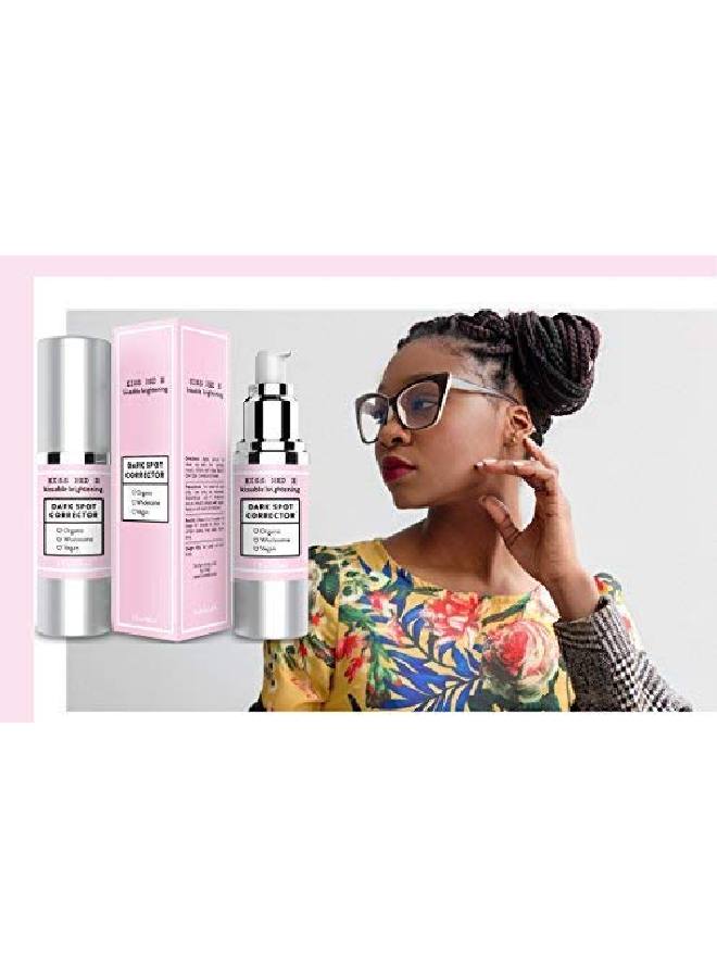 kissrede Dark Spot Remover for Face. Dark Spot Corrector Serum Cream for Body Face Neck Hands 1 OZ - Image 5
