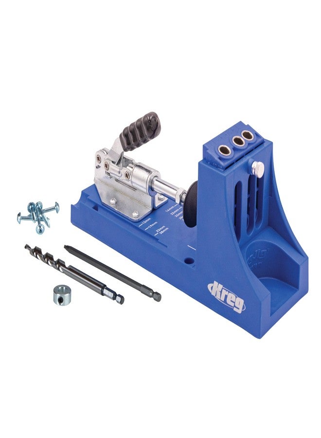 Kreg K4 Pocket Hole Jig - Adjustable, Versatile Jig for Strong Joints - Create Perfect, Rock-Solid Joints - Easily Adjustable Drill Guides - For Materials 1/2" to 1 1/2" Thick - Image 1