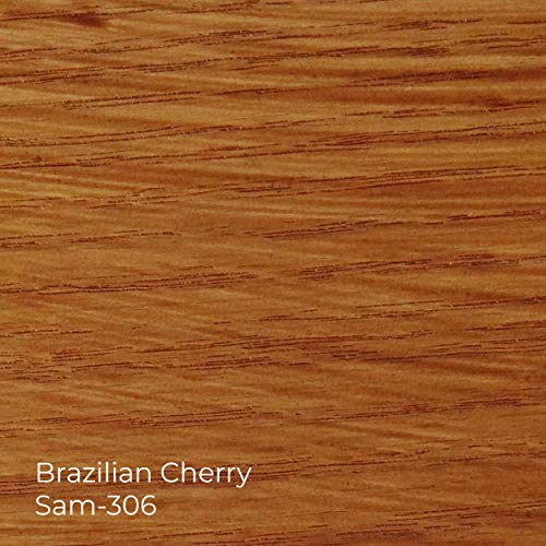 SamaN Interior One Step Wood Seal, Stain and Varnish – Oil Based Odorless Dye - Protection for Furniture and Fine Wood (Brazilian Cherry SAM-306, 8 oz) - Image 3