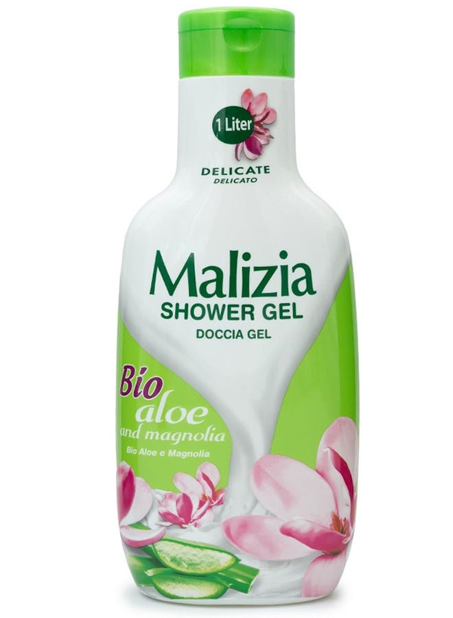 Malizia Bath- Foam Aloe & Magnolia 1000ml - Image 1
