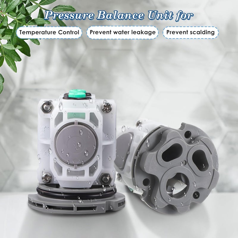 Dreyoo 1 Pack Pressure Balancing Unit Compatible with American Standard M952100-0070a, R110, R120, R115, R125 for Single Control Bath Tub and Shower Faucets Valves - Image 5