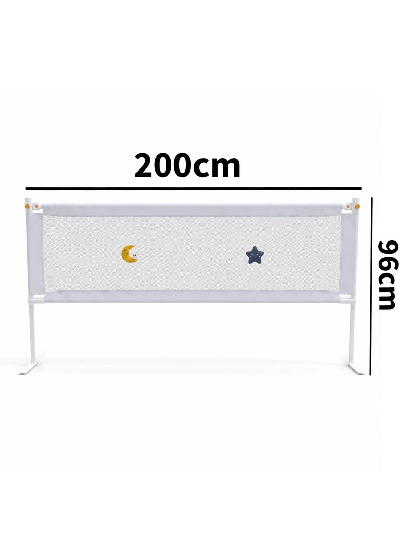 Smart Adjustable Safety Bed Rail for Toddlers and Kids Protection - 200 cm - Image 4
