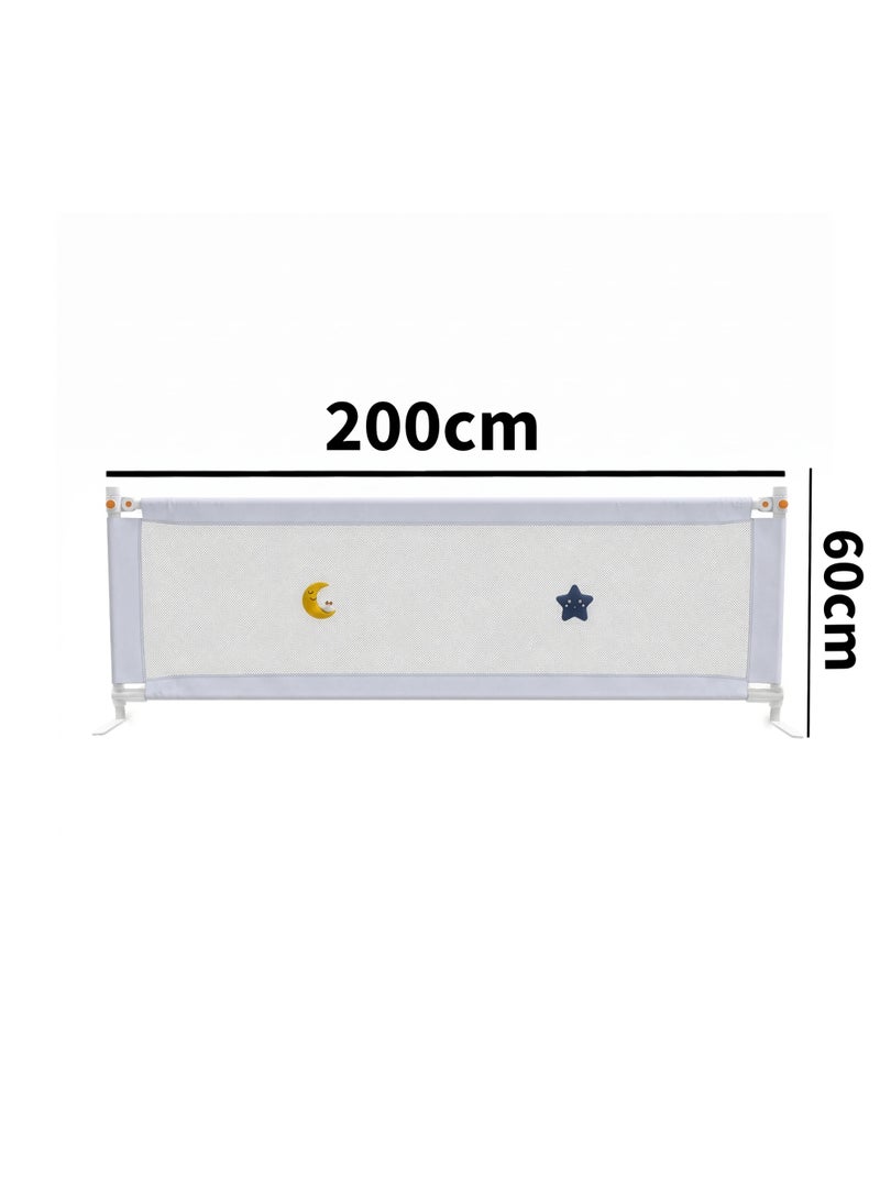Smart Adjustable Safety Bed Rail for Toddlers and Kids Protection - 200 cm - Image 5