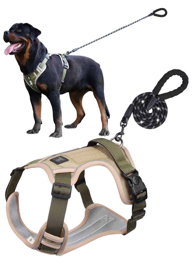 URbazaar Dog Harness, Anti-Pull Dog Harness, Adjustable No Pull Dog Harness with Padded Handle - Image 1