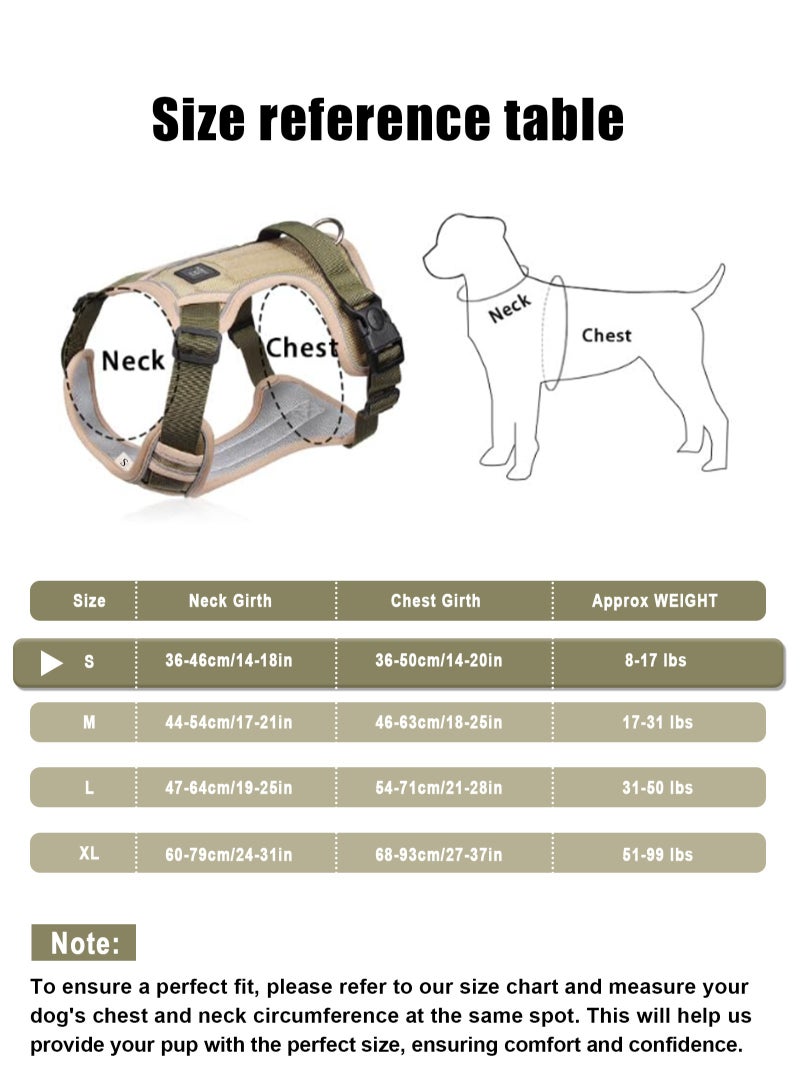URbazaar Dog Harness, Anti-Pull Dog Harness, Adjustable No Pull Dog Harness with Padded Handle - Image 2