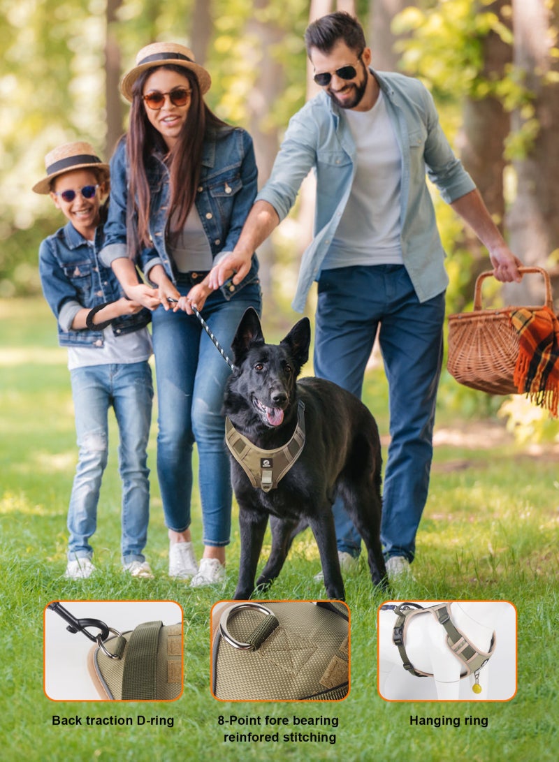 URbazaar Dog Harness, Anti-Pull Dog Harness, Adjustable No Pull Dog Harness with Padded Handle - Image 5