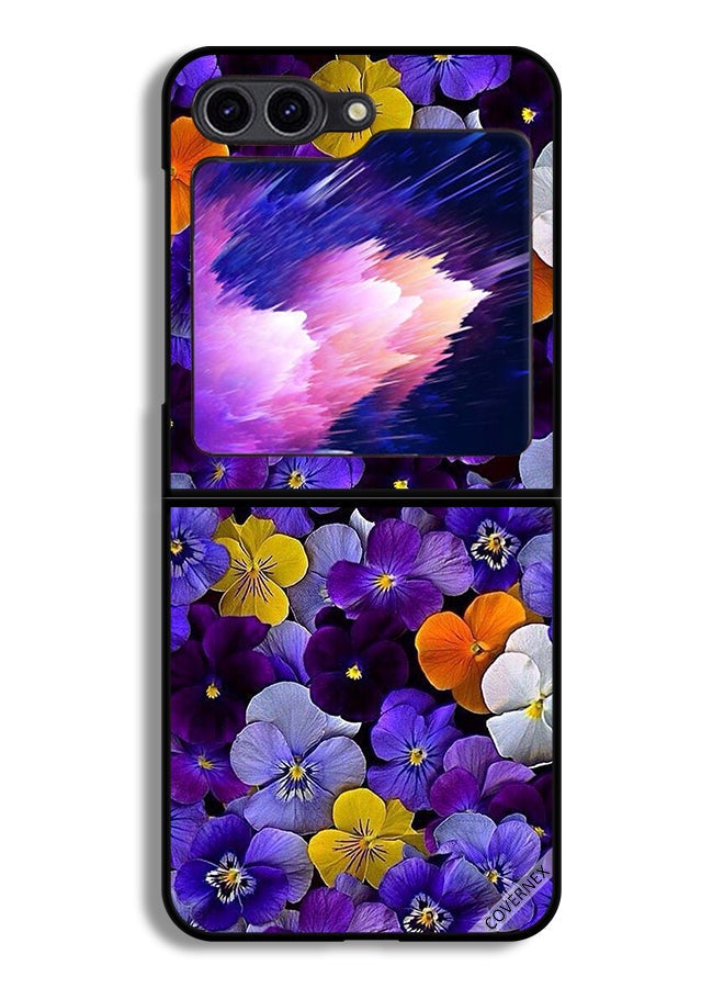 Covernex Samsung Galaxy Z Flip6 Protective Case Cover Small Flowers - Image 1
