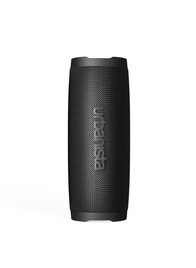 Urbanista Wireless Bluetooth Speaker, Portable Speaker Waterproof IPX7 Rating, 18H Playtime, Button Controls, Bluetooth 5.2 Dual Pairing, Loud Speaker Stereo Sound, Outdoor Speakers, Nashville, Black  - Image 1