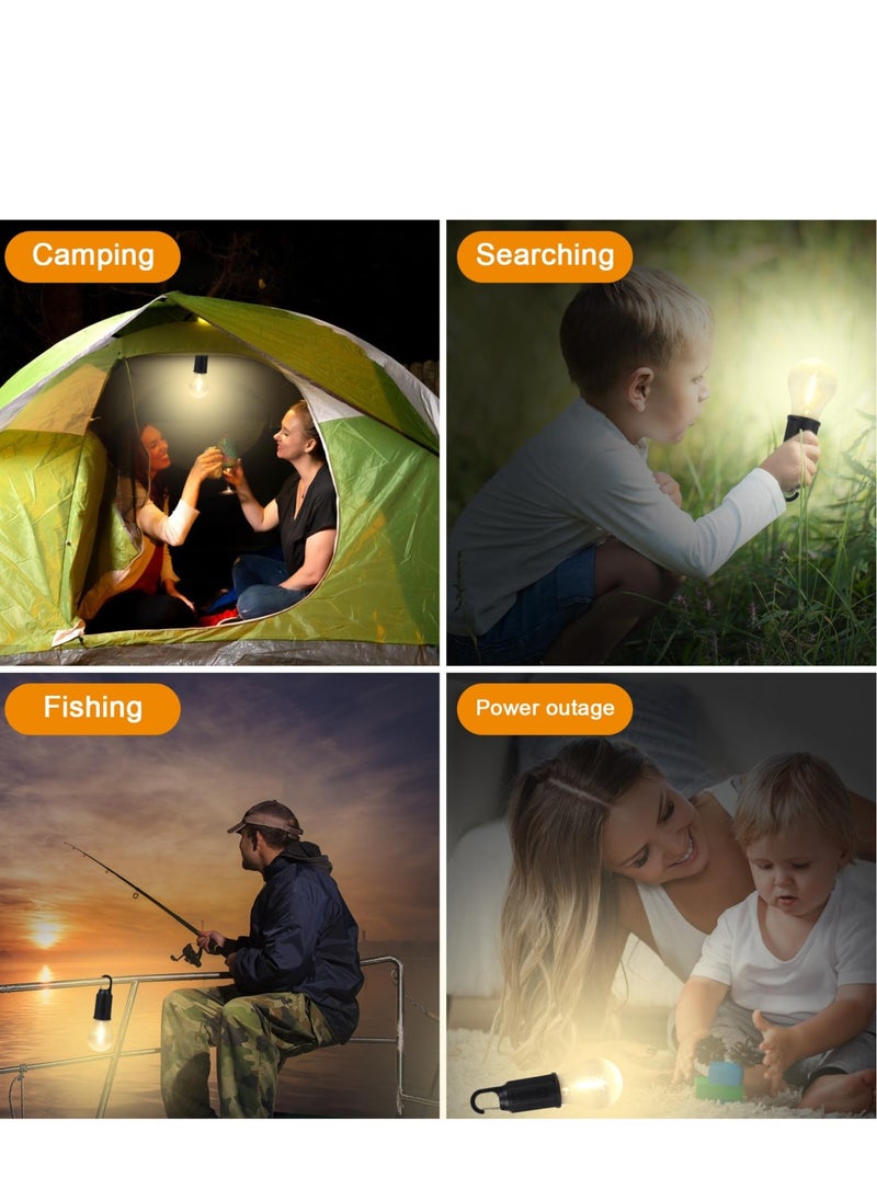 Generic - 2 Pack Camping Lantern Rechargeable, Camping Lights for Tents, 3 Lighting Modes Tent Lamp, Suitable for Camping Hiking Fishing, Backpacking, Emergency, Power Cuts 【Energy Class A+++】 - Image 1