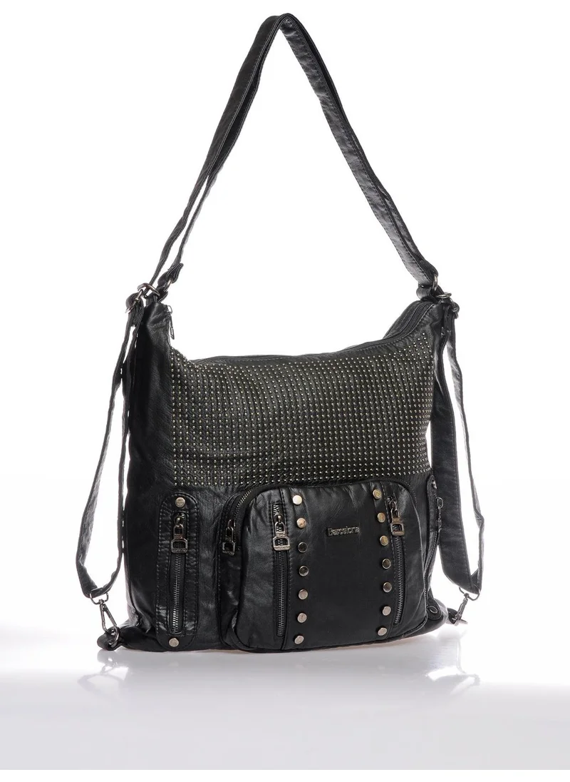 برشلونة BRCYB1821-0001 Black Women's Shoulder Bag