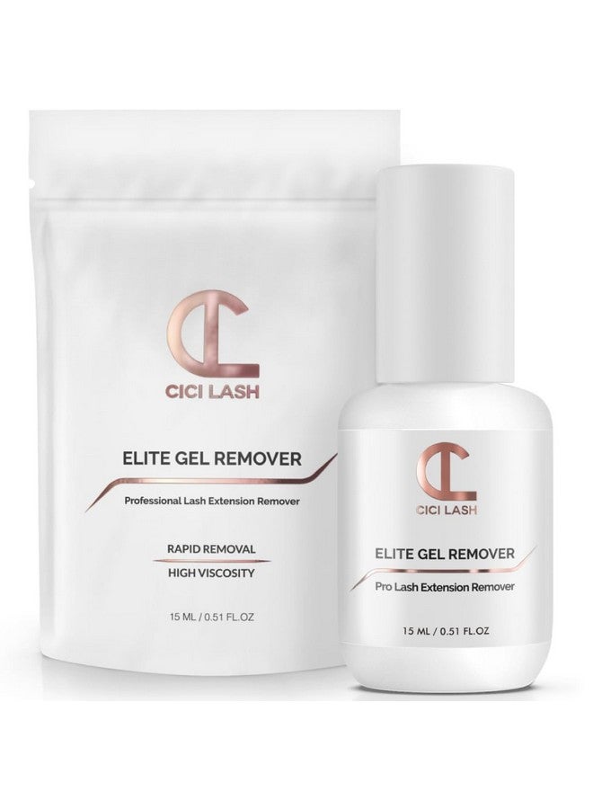 CICI Lash Elite Eyelash Extension Remover Gel For Professional Lash Extensions Super Fast (60S) And Easy To Control Perfect Eyelash Glue Remover For Individual Mink Lashes Essential Lash Supplies 15Ml - Image 1