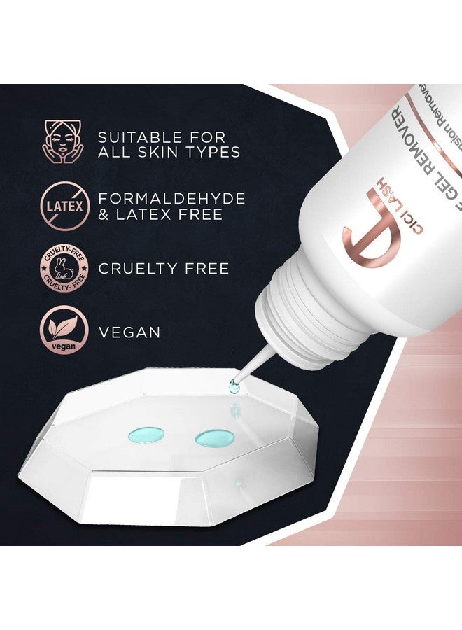 CICI Lash Elite Eyelash Extension Remover Gel For Professional Lash Extensions Super Fast (60S) And Easy To Control Perfect Eyelash Glue Remover For Individual Mink Lashes Essential Lash Supplies 15Ml - Image 4