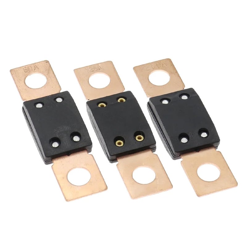 صمام فتيل ANM عالي الأمبير على شكل شفرة 80 أمبير، مصنوع من النحاس، للسيارات والشاحنات والمركبات الكهربائية - Image 5