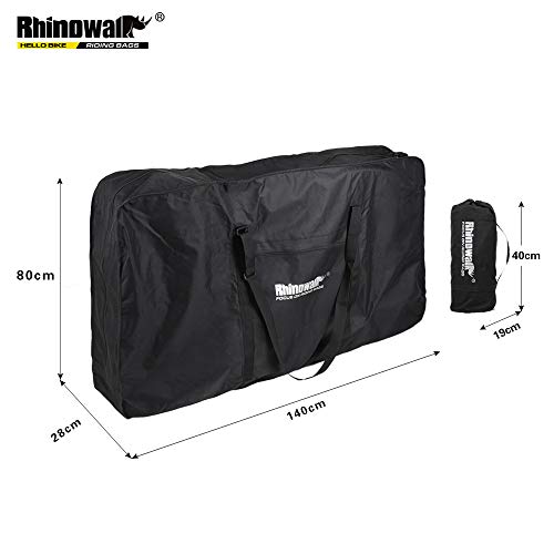 Rhinowalk Folding Bike Carry Bag 26 inch to 29 inch Thick Bicycle Travel Case,Bike Cases for Air Travel - Image 2