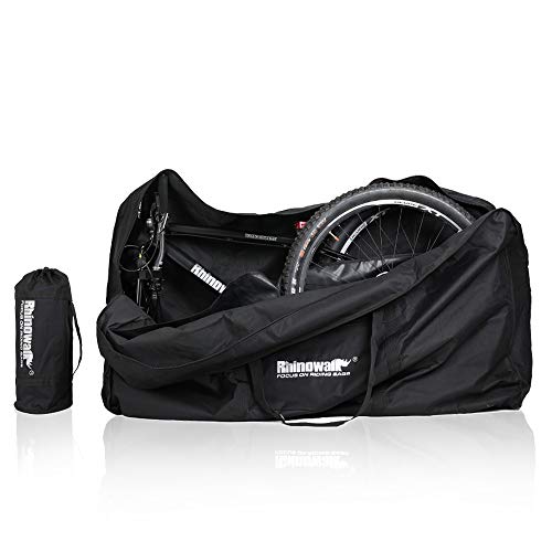 Rhinowalk Folding Bike Carry Bag 26 inch to 29 inch Thick Bicycle Travel Case,Bike Cases for Air Travel - Image 1