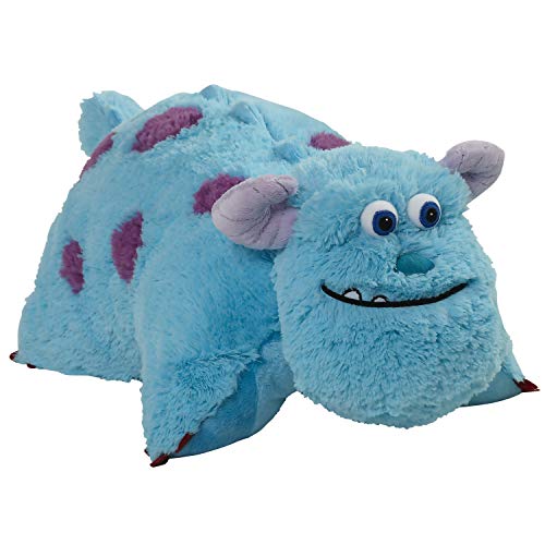 Pillow Pets 16 inch Monsters Inc Sulley Stuffed Animal Disney Monsters University Plush Toy Gift for Kids - Image 1