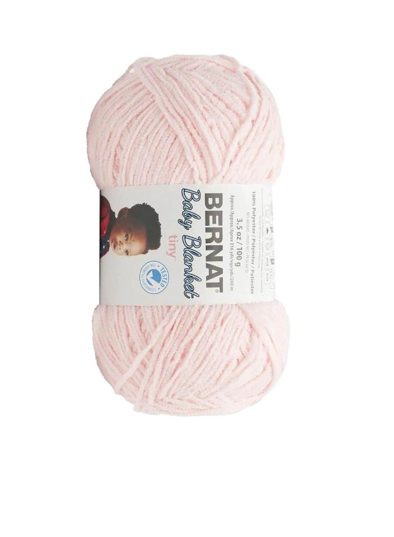 Bernat Baby Blanket Tiny Yarn Hush Pink - Image 2