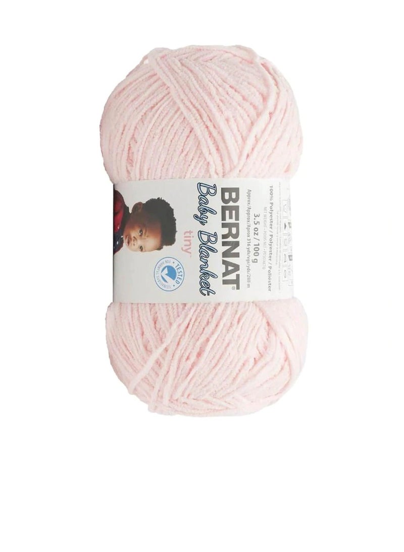 Bernat Baby Blanket Tiny Yarn Hush Pink - Image 3